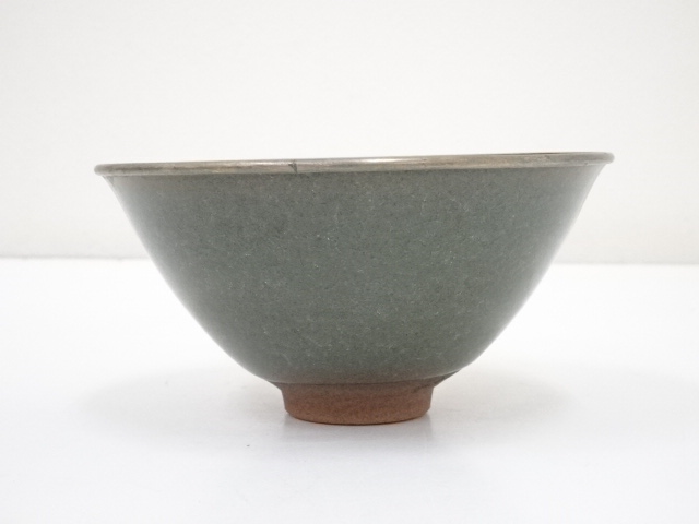 骨董品　茶碗　共箱 道具 ] - 道具 中国博山窯造 茶碗（共箱） | ネットショップ圭 netshop